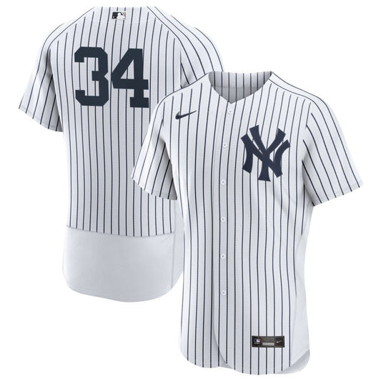 A.J. Burnett New York Yankees Nike Home RetiredAuthentic Jersey - White
